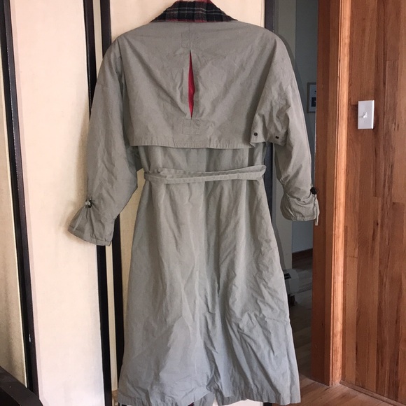 Woolrich Vintage Long Winter Trench Coat - Picture 2 of 3